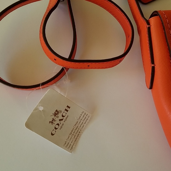 Keith Haring "Coach" Leather Crossbody Purse - Picture 4 of 7